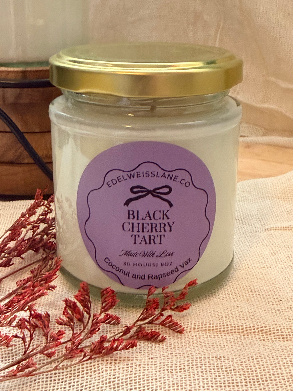 Black Cherry Tart – Black Cherry Scented Candle