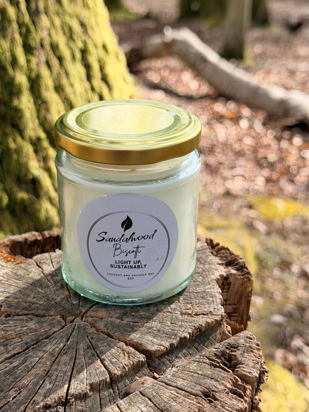 Sandalwood Biscoff – Scented Candle