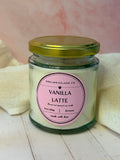 Vanilla Latte – Vanilla & Coffee Scented Candle