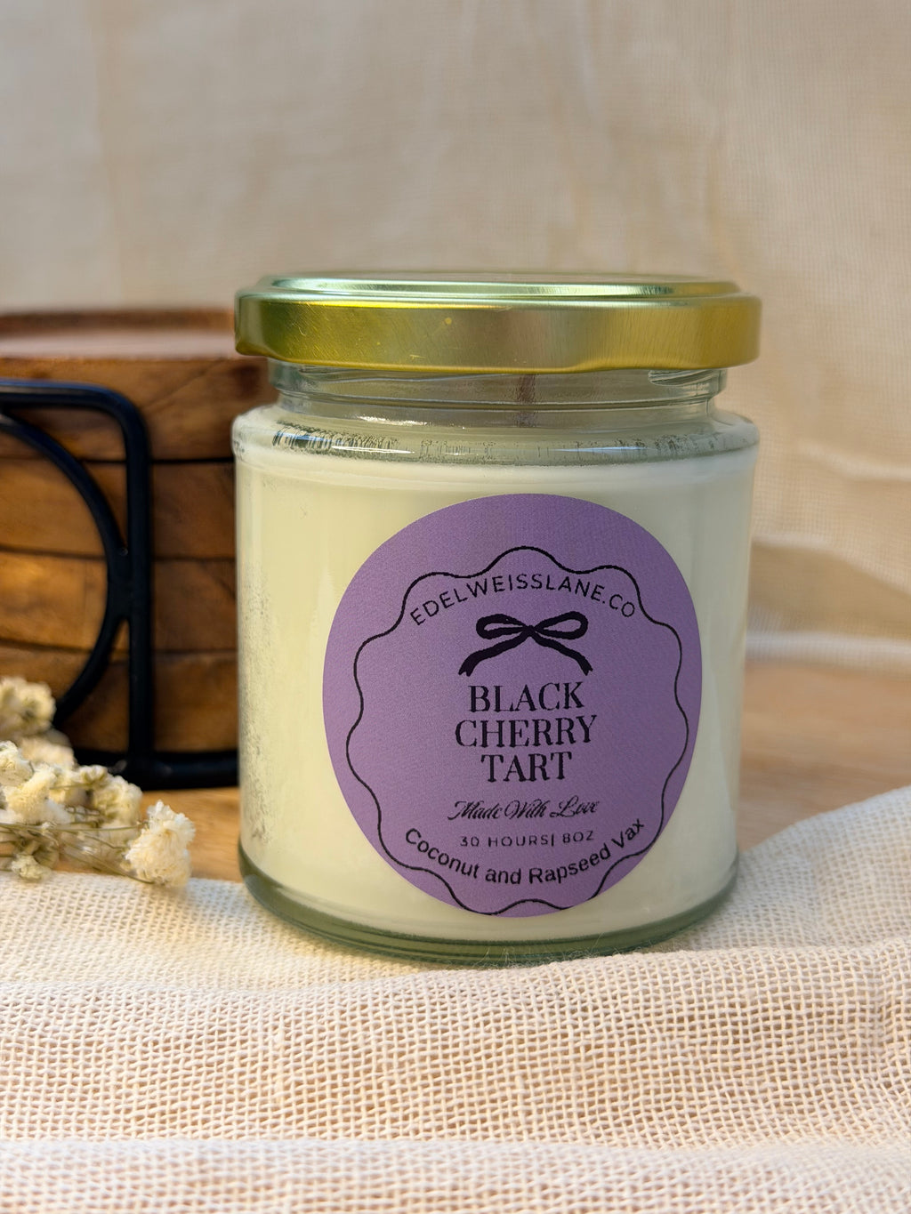 Black Cherry Tart – Black Cherry Scented Candle