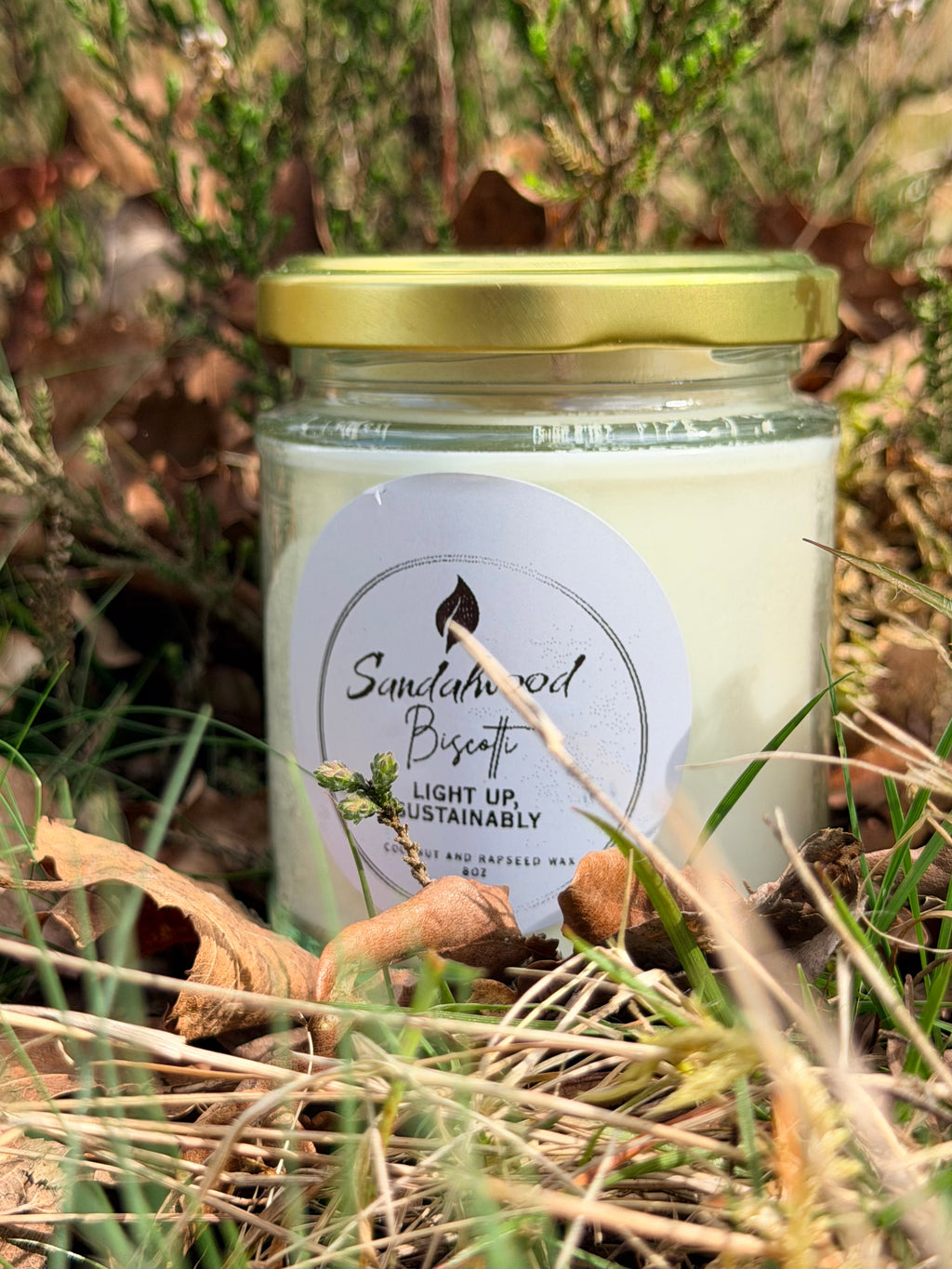 Sandalwood Biscoff – Scented Candle
